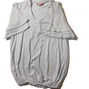 SJS  Light Blue Ladies Top  Size Small